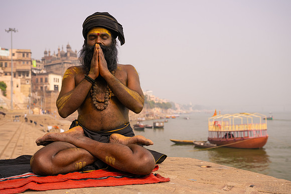 26 - Varanasi - Sadhu (Holy Man)