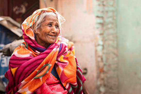 30 - Varanasi - Sweet Old Lady